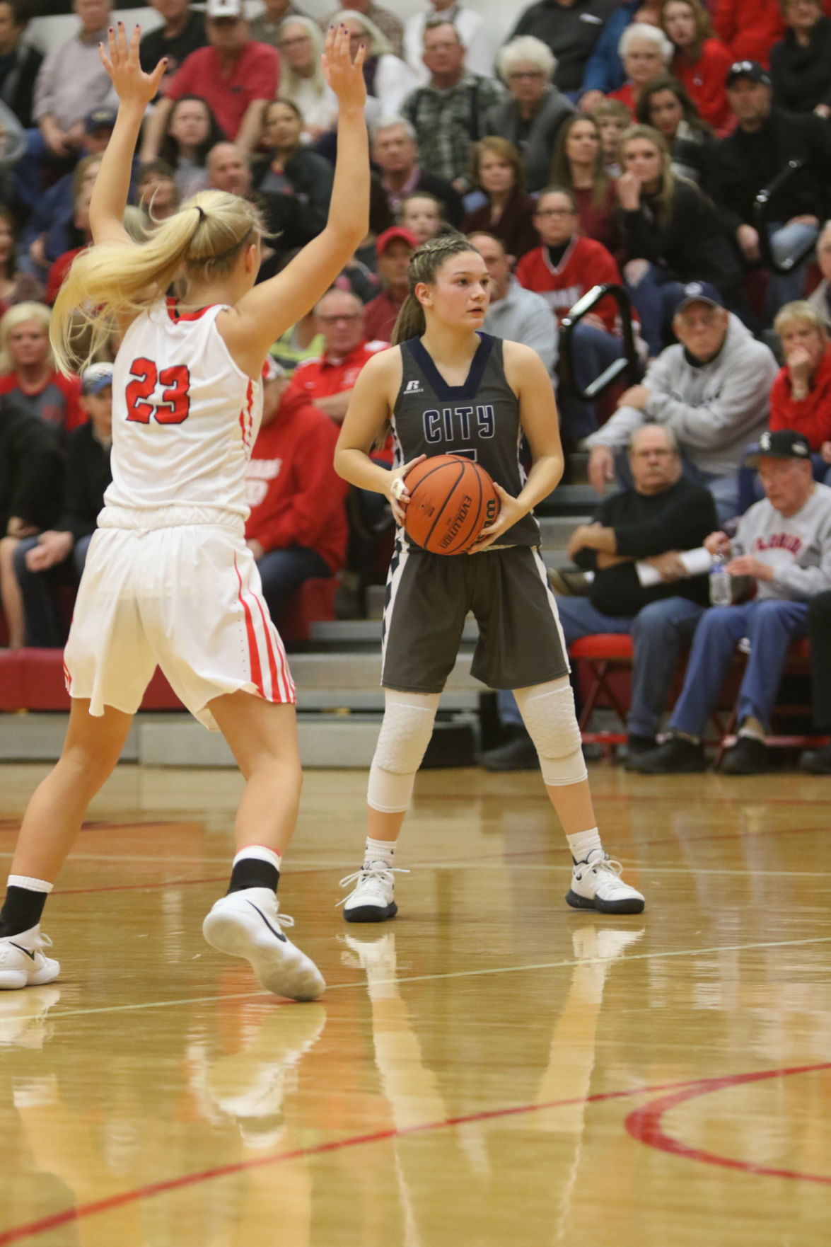 Gallery: Girls basketball sectional - Kankakee Valley vs Michigan City